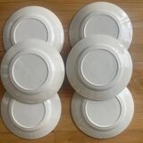 Golden dinner plates