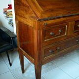 Louis XVI style secretary with walnut donkey