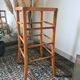 Vintage solid wood high stool