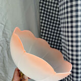 Pink flower pendant lamp
