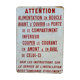 Plaque industrielle
