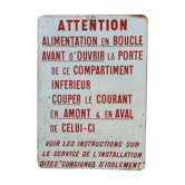 Industrial plate