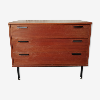 Vintage teak chest of drawers