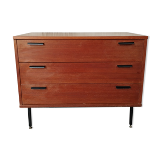 Vintage teak chest of drawers