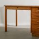 Swedish Wooden Pine Desk by Axel Einar Hjorth for Nordiska Kompaniet, 1930s