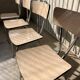 4 vintage Formica chairs