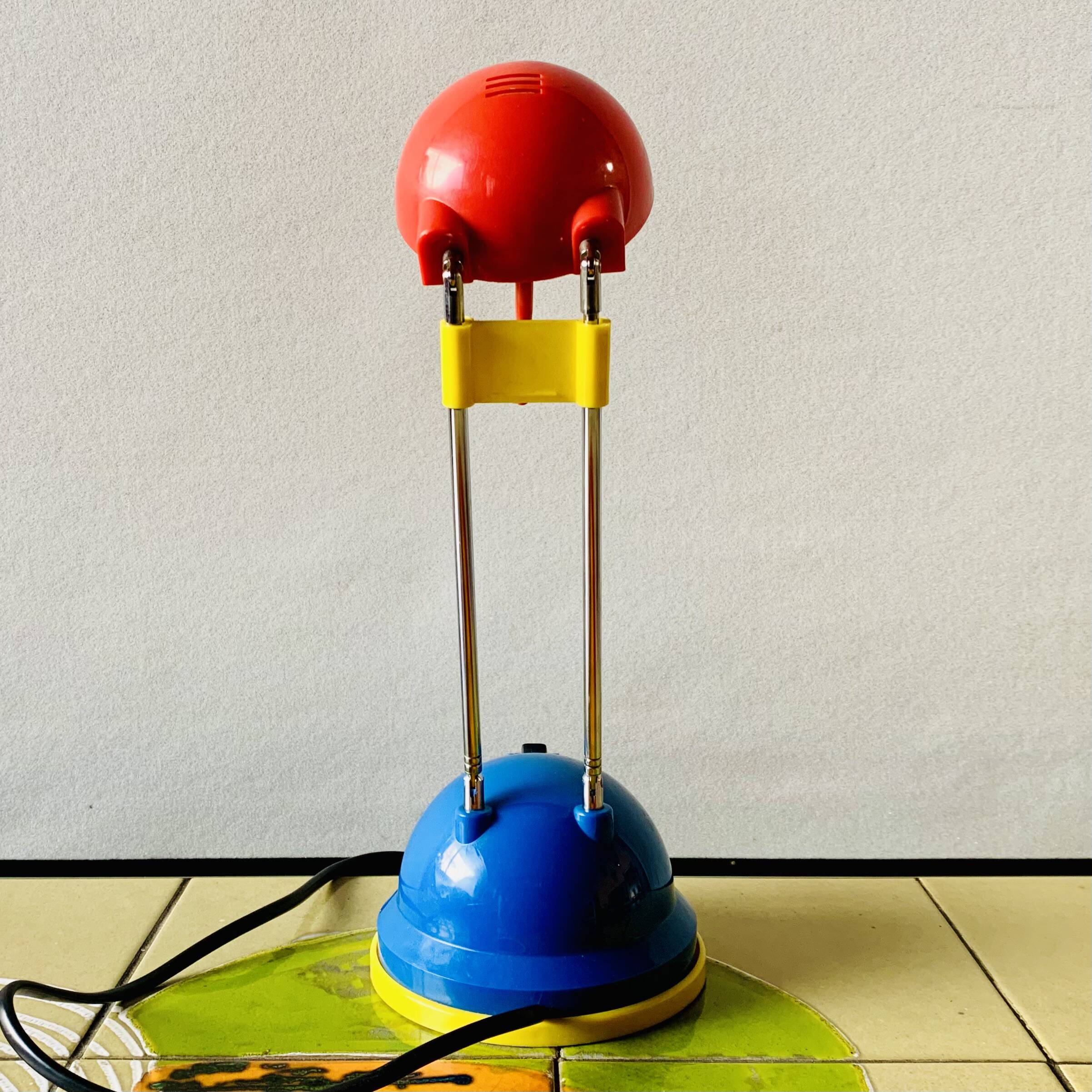 Vintage telescopic Memphis style desk lamp - Lihgt Force Limited