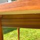Vintage extendable round table