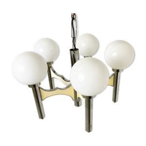 Lustre chromé sciolari,