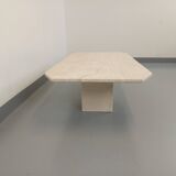 Vintage travertine coffee table from the 70s 80s