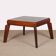 Table basse en chêne, travail français des années 1950