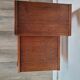 Teak bedside table with drawer - Design Sweden 1960
