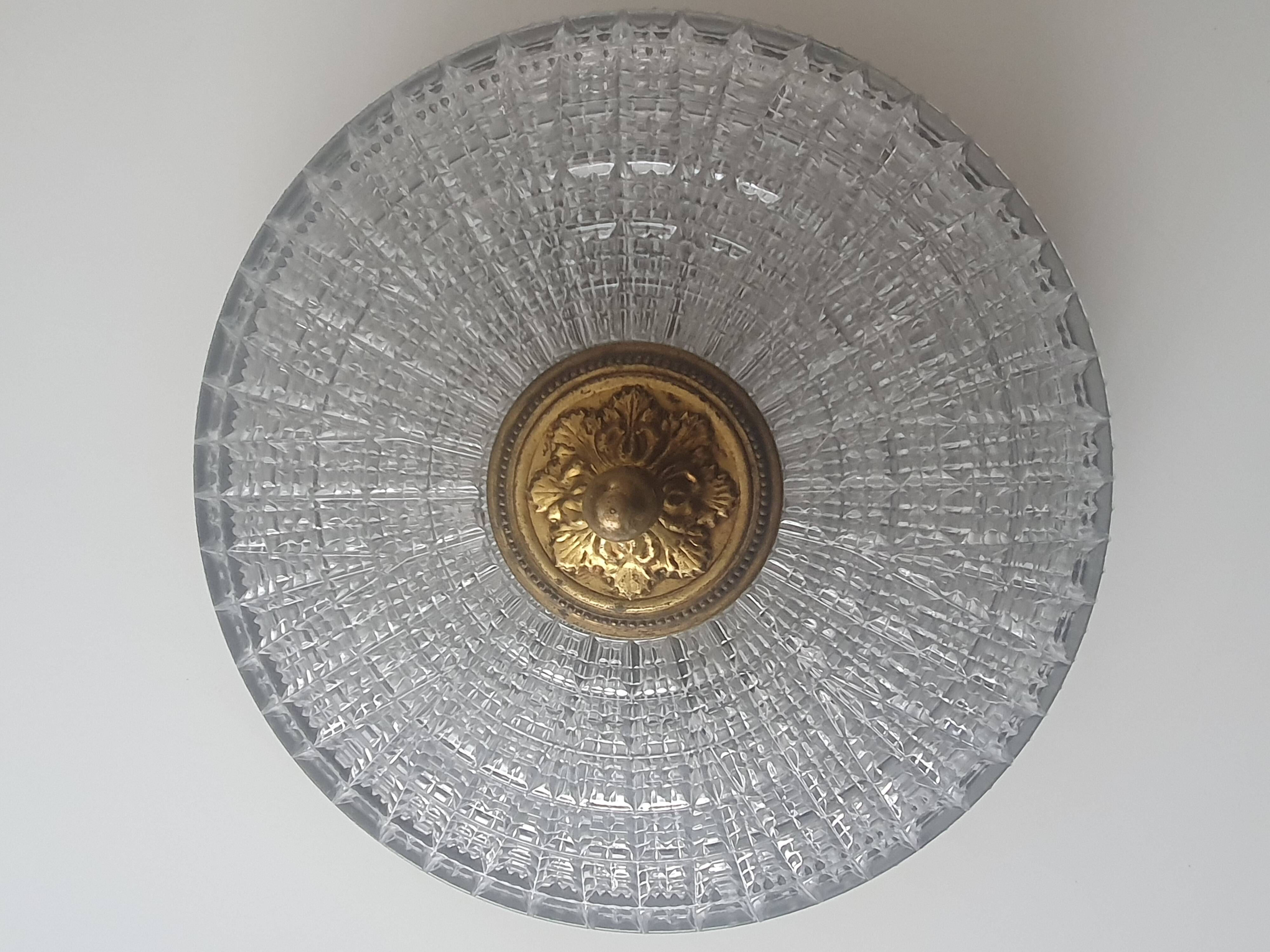 Ceiling lamp Maison Lucien Gau - diamond glass