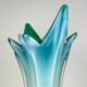 Vintage Murano Vase Grand Blue-Green, Italy, 1970s