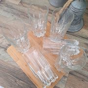 Verres Italien à apéritif ou à eau des années 80's