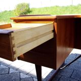 Vintage boomrang desk by peter lovig nielsen 1960s
