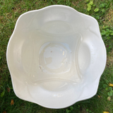 Art Deco flowerpot in very beautiful shades of green
