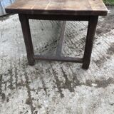Antique solid oak farm table