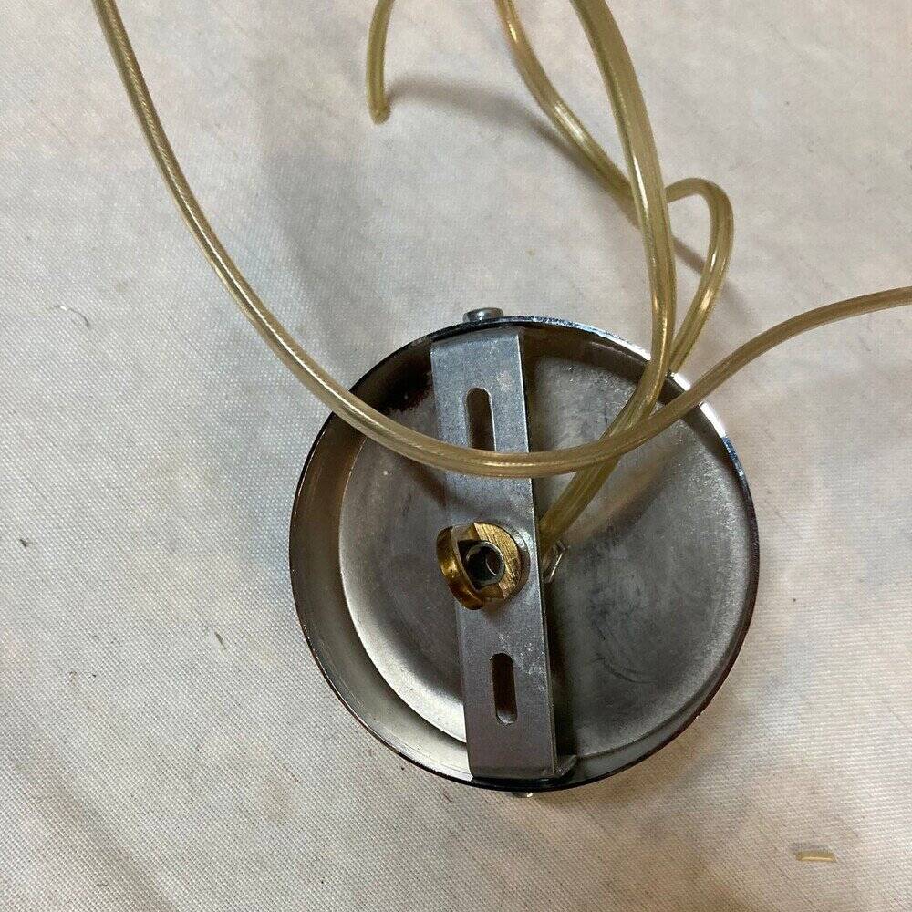 Opaline glass pendant lamp for recycled kitchen counter, vintage glass lampshade, 1960