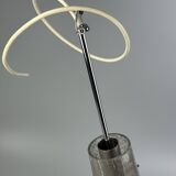 60s 70s ceiling lamp hanging lamp by Temde Leuchten glass space age design