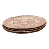 Set of 4 English ironstone plates