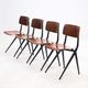 Set of 4 chairs by Ynske Kooistra for Marko Holland 1960s