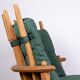 Grand French armchair in solid oak, Guillerme and Chambron Your House