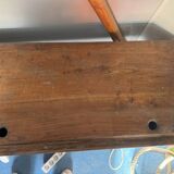 Old wooden school desk
