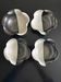 4 bowls Atelier Cerenne Vallauris