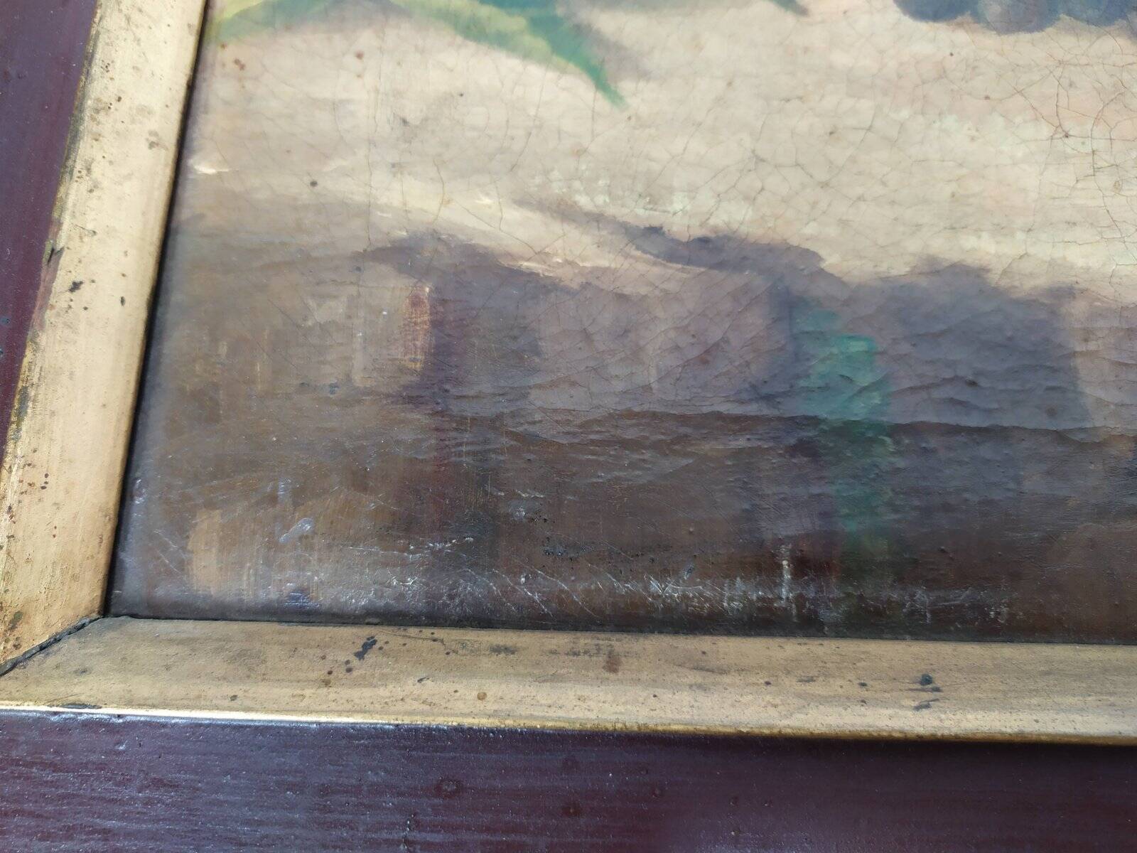 Still life, oil on canvas, framed