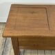 Solid oak coffee table 1980