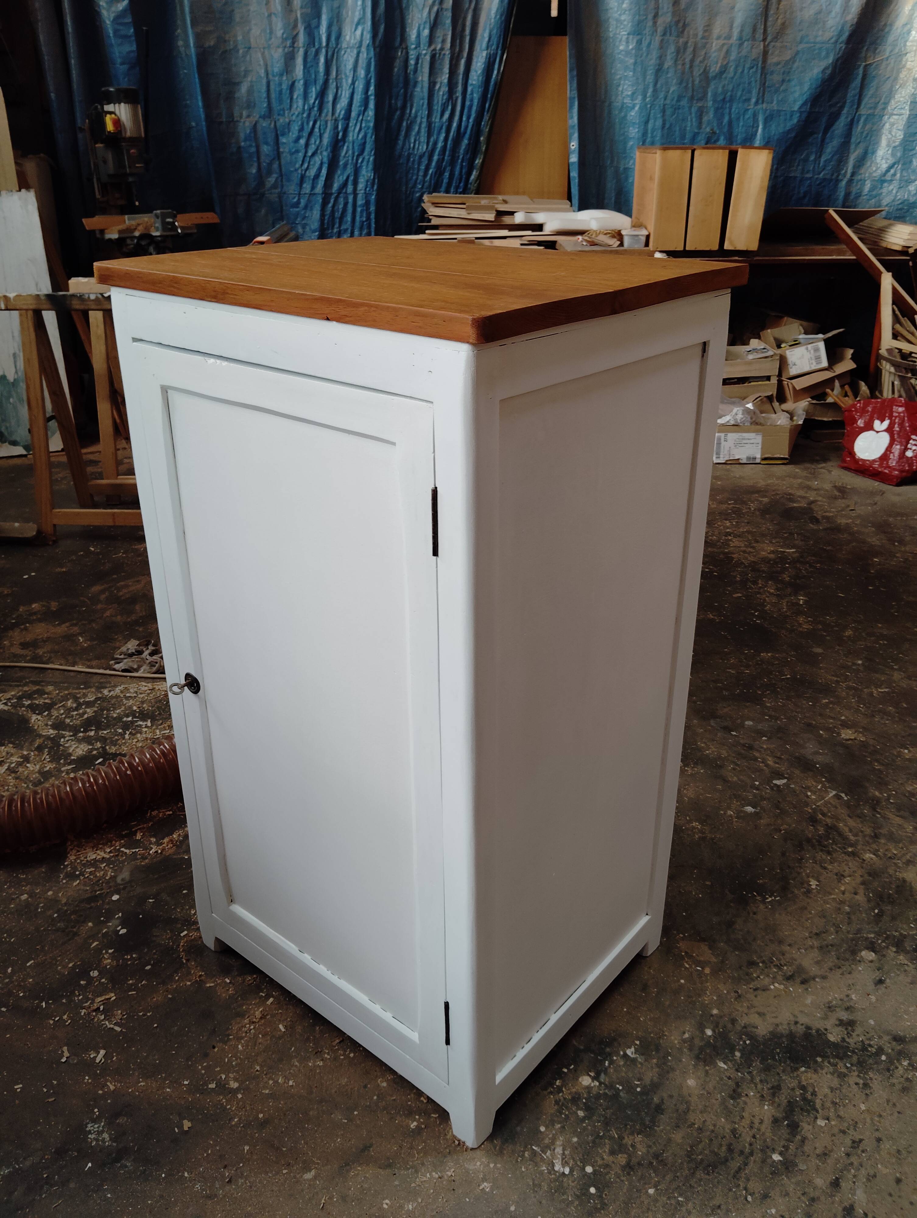 Old "Parisian" jam cupboard with 1 door