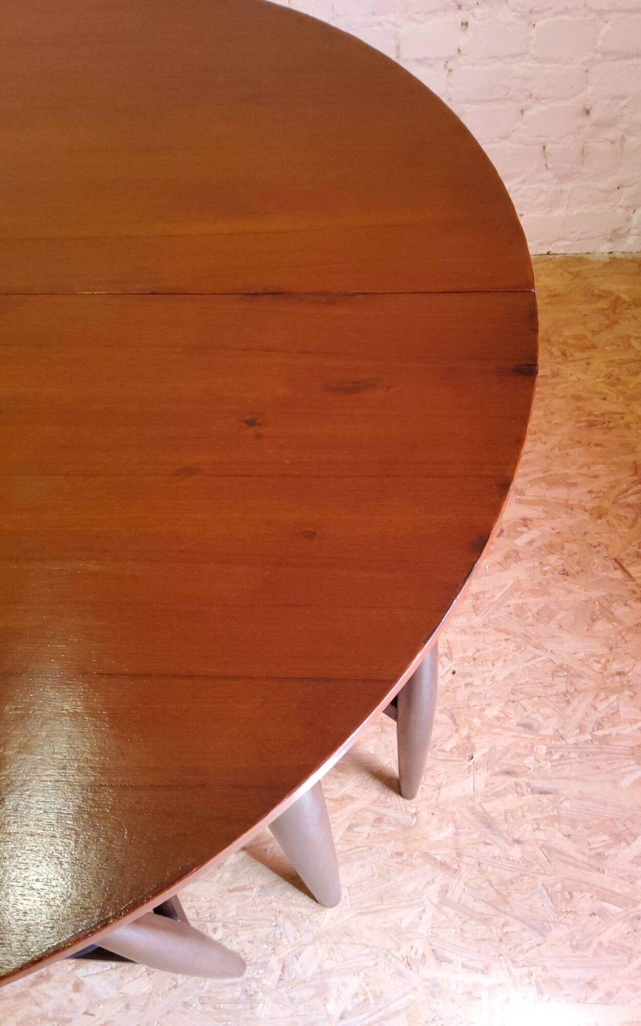 Danish Scandinavian table and chairs by Hans Olsen for Frem Røjle 1960