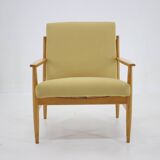 1960s Beech Armchair, Czechoslovakia