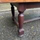 Rectangular coffee table made of solid wood and ceramic 1950