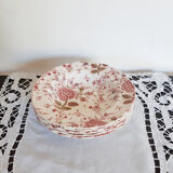 Hollow plates by Johnson Brothers Rose chintz Johnson bros Made in England