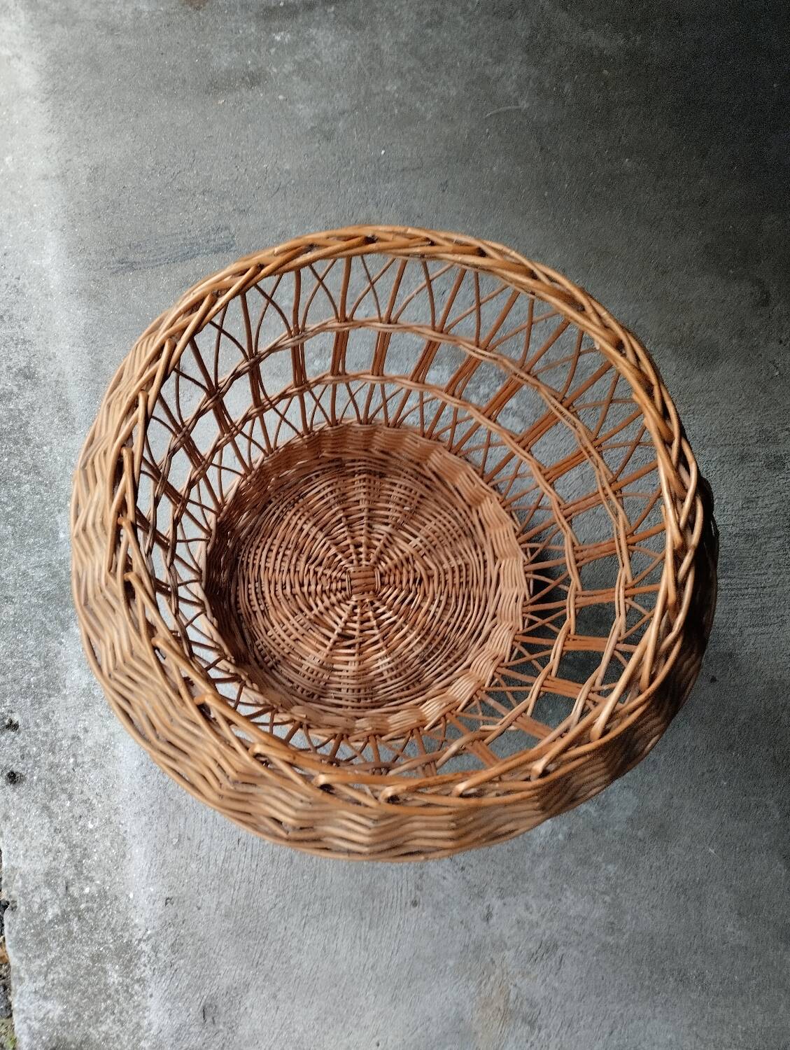 Large wicker basket