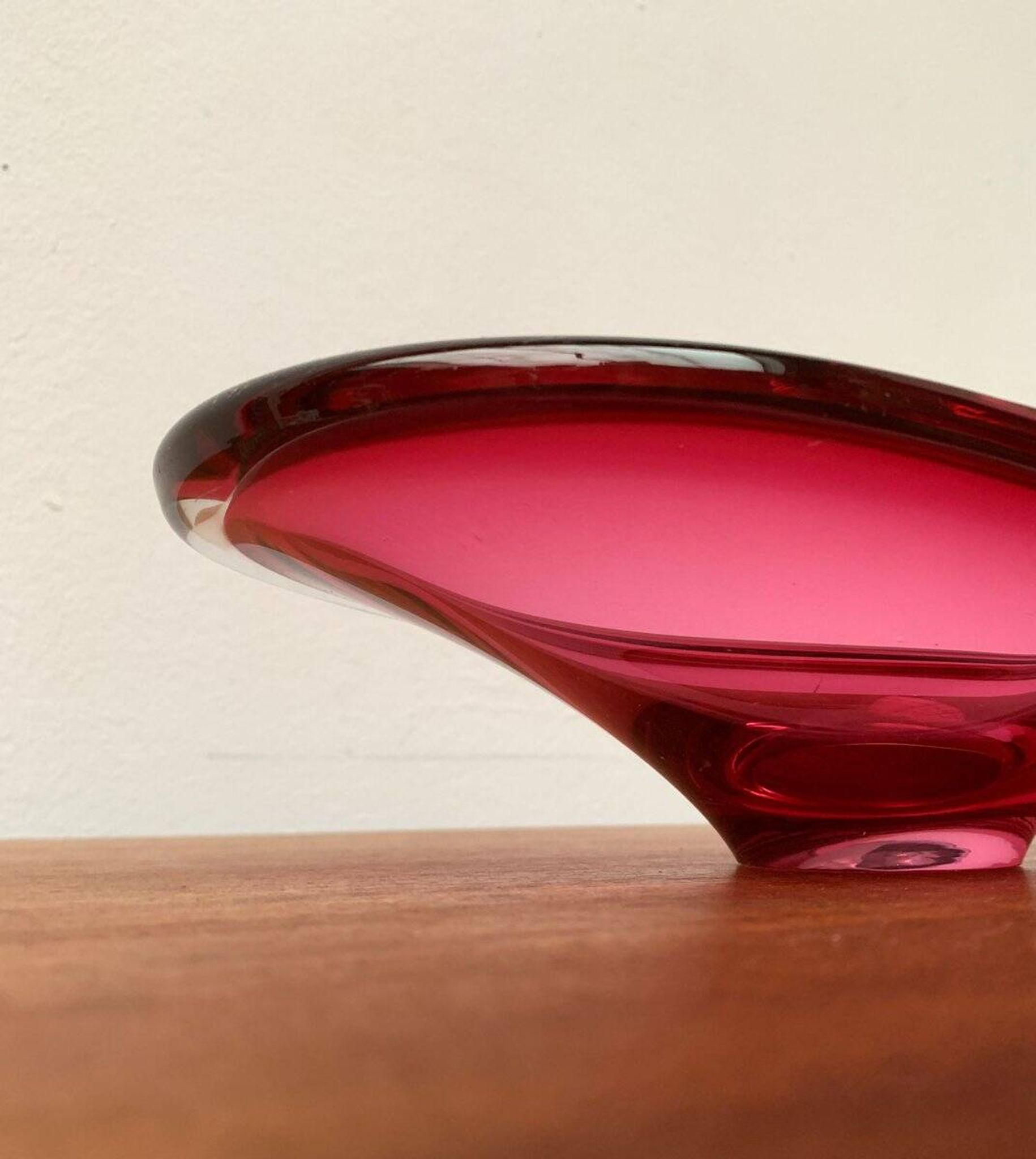 Coupe en verre vintage