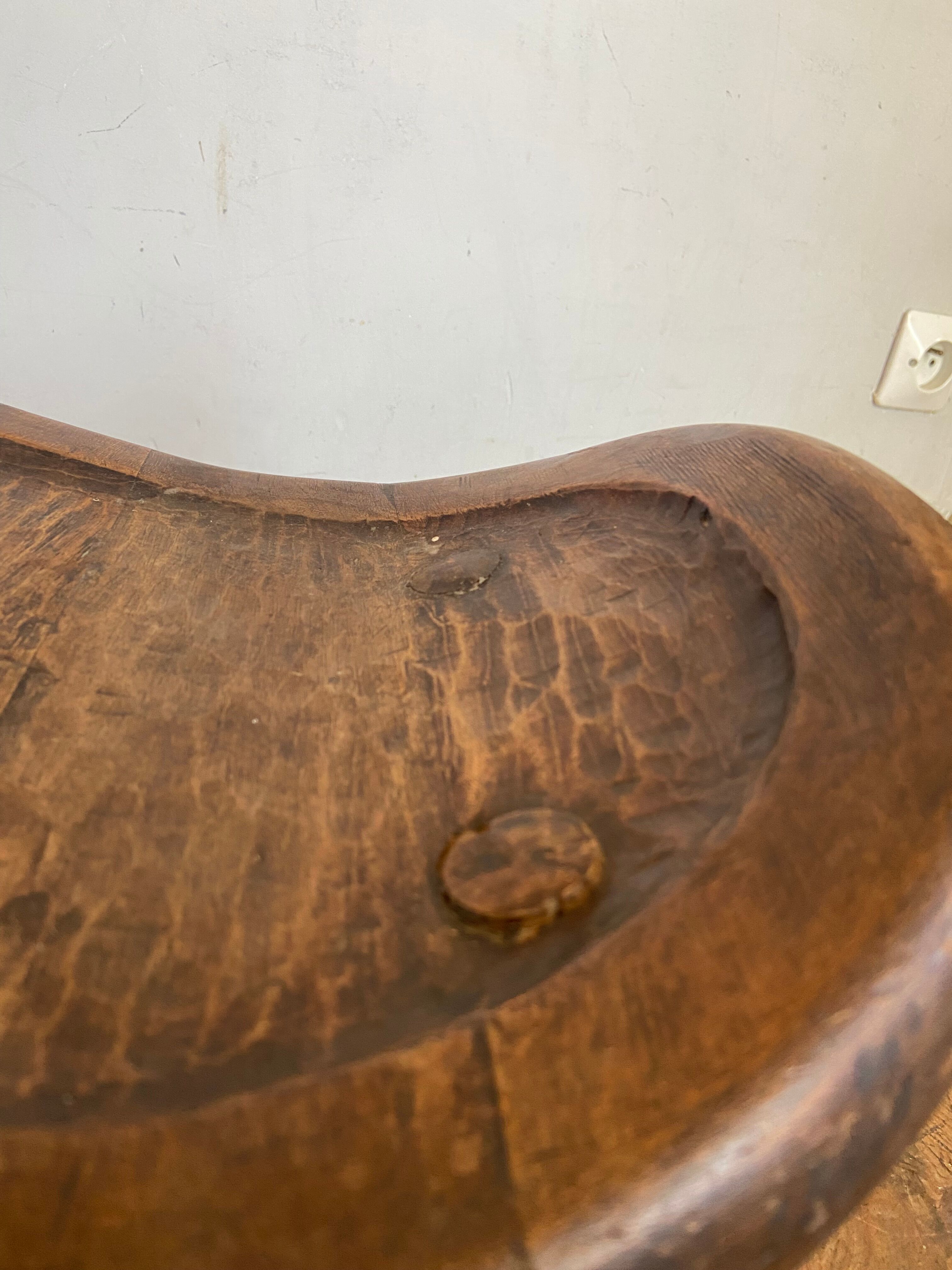 Savoyard milkman's brutalist stool