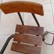 Old vintage children's school desk