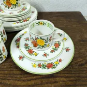 Set of 6 cups, saucers and dessert plates Villeroy and Boch Summer