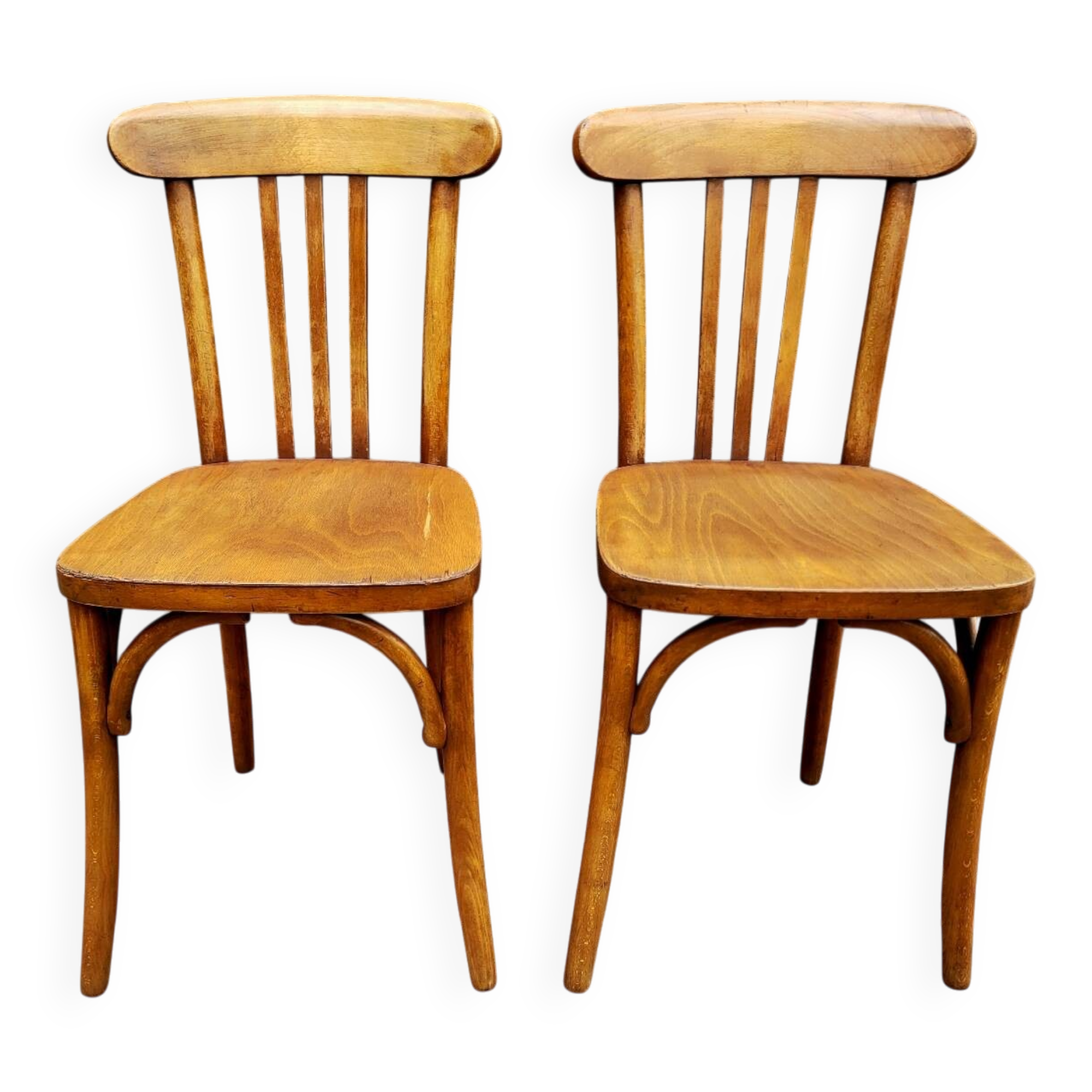Pair of Luterma bistro chairs