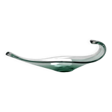 Plat en verre de Murano, Italie années 1960