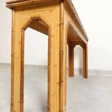 Dressoir console and side table bamboo