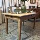 Farm table with 2 drawers