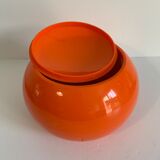 Vintage 70s orange ice cube tray