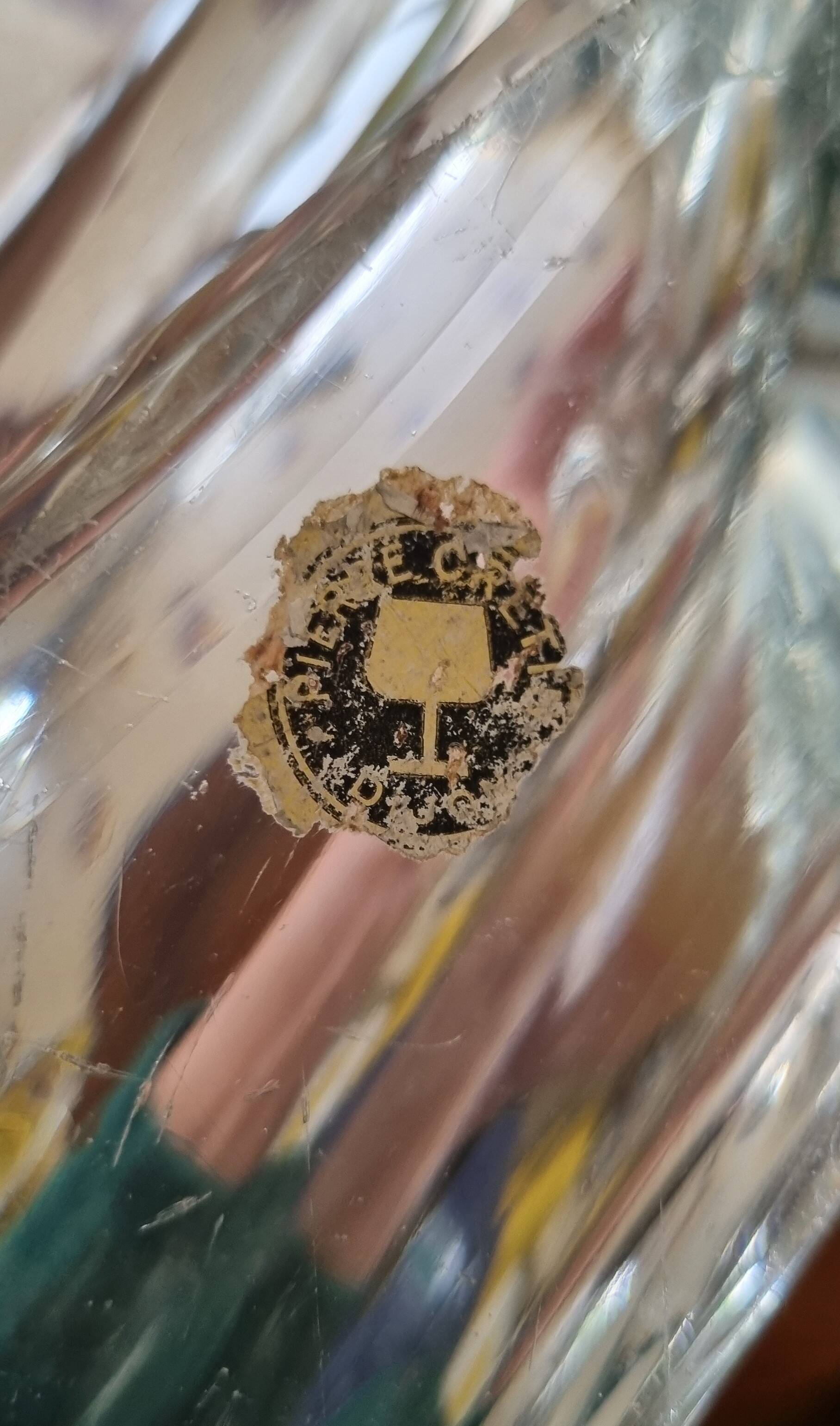 Large crystal fruit bowl Daum