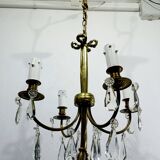 Louis xvi style 4 light chandelier