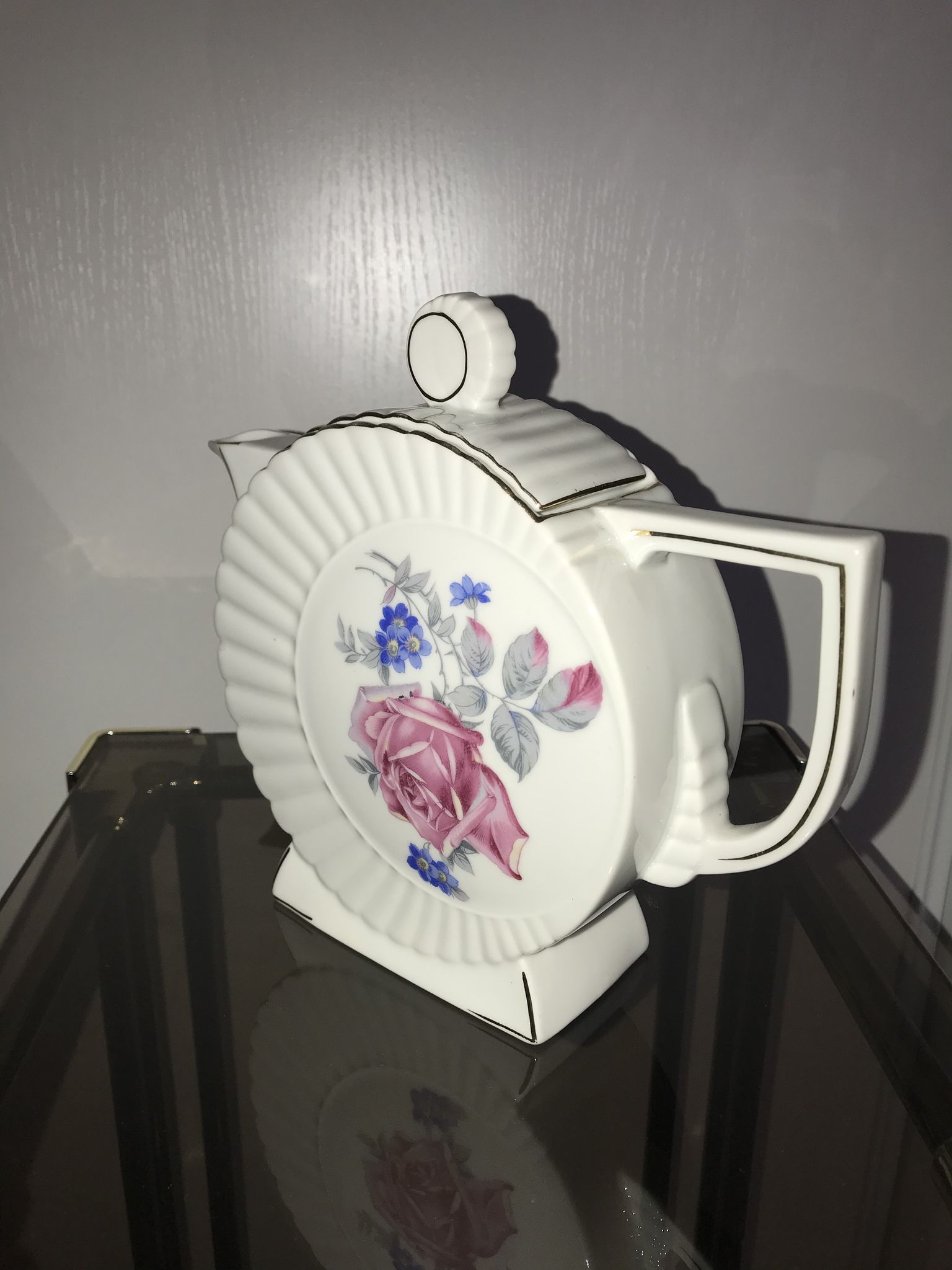 Duo cafetière et sucrier en porcelaine Made in Slovakia