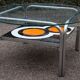 Table basse céramique, design vintage 1970